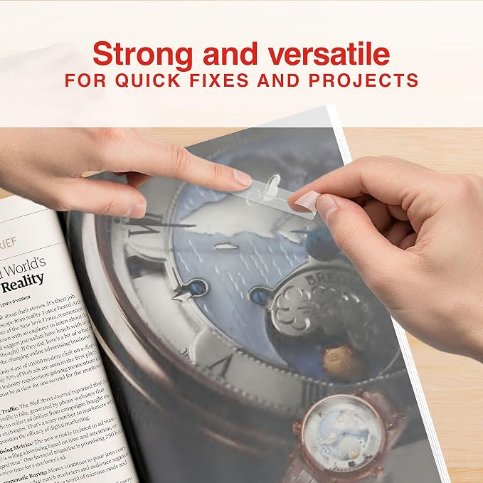Staples Invisible Clear Tape Refill, 3/4" x 36 yds., 24 Rolls – Bulk Matte Tape - Image 6