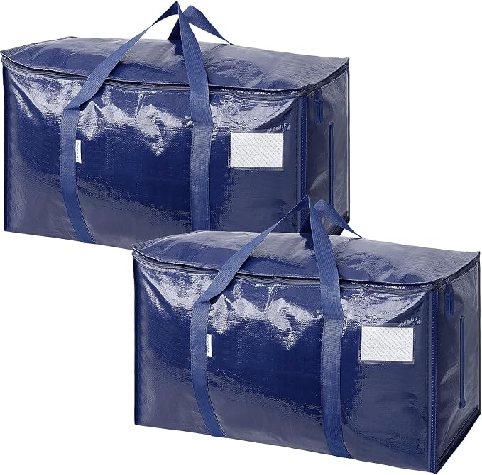 TICONN 2 Pack Extra Large Moving Bags Heavy Duty by TICONN