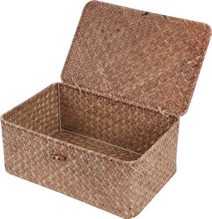 FEIALNDUO Wicker Shelf Baskets by FEILANDUO
