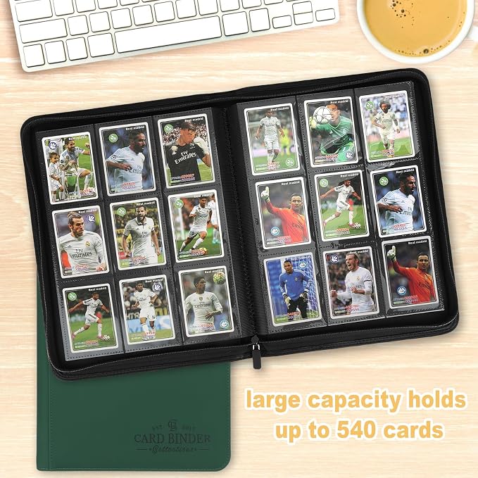 Trading Card Binder, Card Collection Binder Album Folder - Image 6