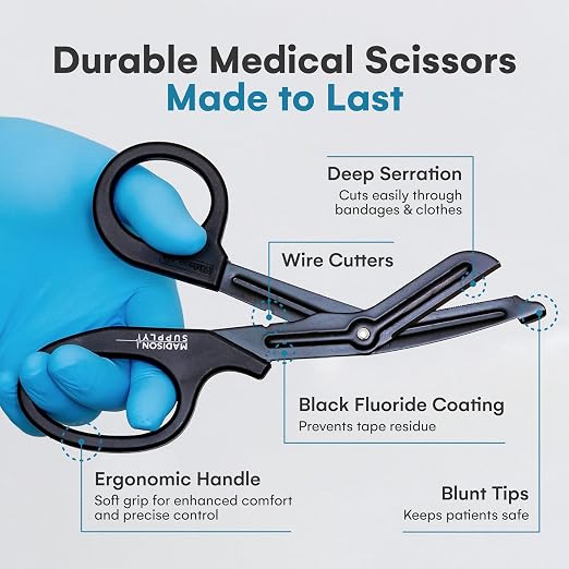 Madison Supply EMT and Trauma Shears - Image 5