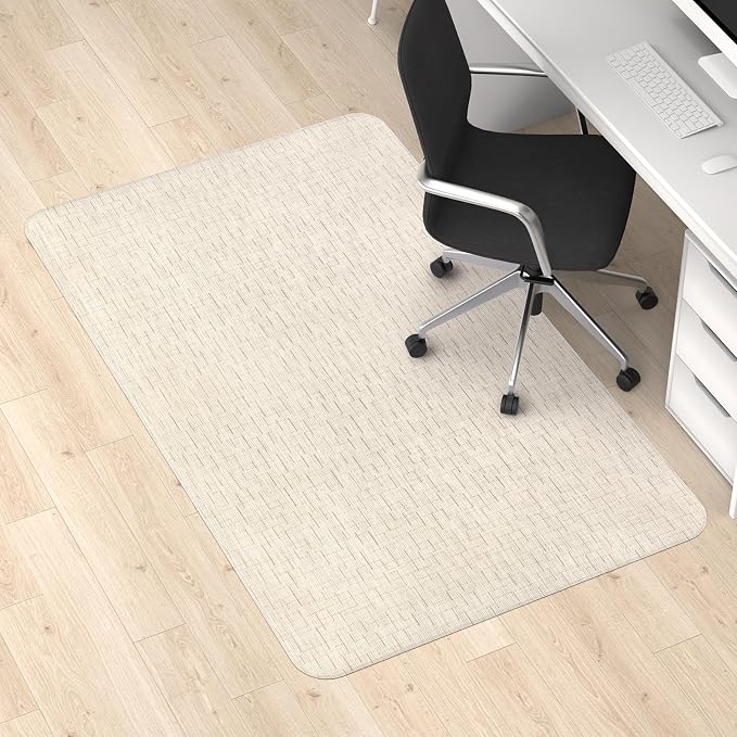 Blvornl Office Chair Mat for Hardwood Floor and Low Pile Carpet, PVC Rug for by Blvornl