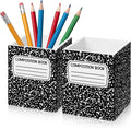Sherr 2 Pcs Wood Pencil Holder Pen Holder by Sherr