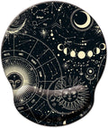 Mouse Pad with Wrist Support, Ergonomic Mouse Pad with Memory Foam Wrist Rest by LIZPARE