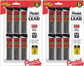 Pentel Super Hi-Polymer Refills, 0.5 mm Fine, 180 Pieces of Lead by PentelofAmerica