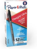 Paper Mate FlexGrip Ultra Retractable Ballpoint Pens, Medium Point, Journaling by Unknown