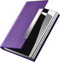 Padike Business Card Holder, Business Card Case Professional PU Leather & by padike