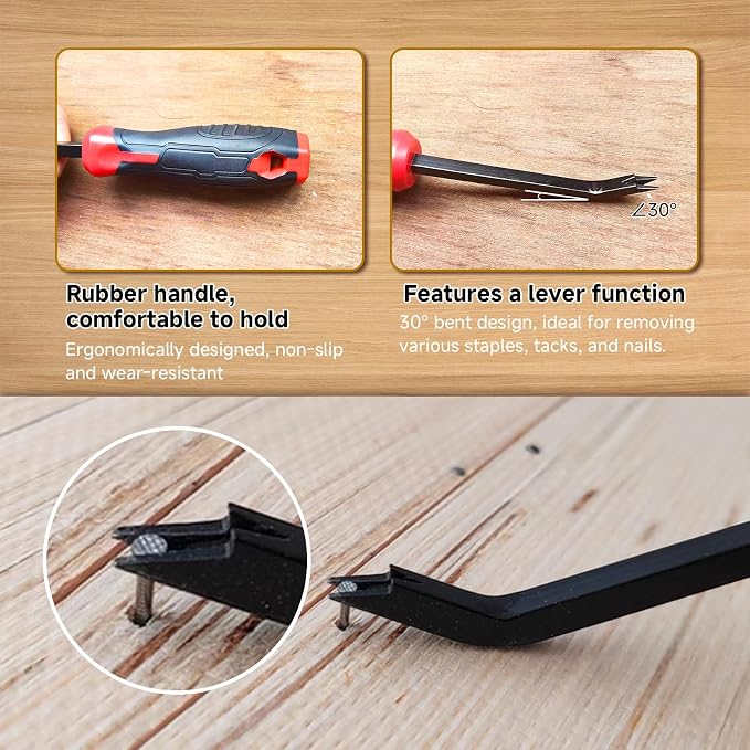 Staple Remover, Heavy Duty Staple Remover Tool, Upholstery Stapler Remover - Image 3