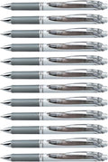 Pentel EnerGel RTX Retractable Liquid Gel Ink Pen, Medium line, Box of 12 Pens by PentelofAmerica