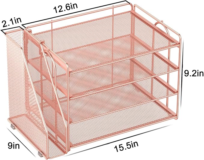 Spacrea Desk Organizers and Accessories, Paper Organizer - Image 5