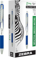 Zebra Pen Z-Grip Flight Retractable Ballpoint Pen, Bold Point 1.2mm, School by ZebraPen