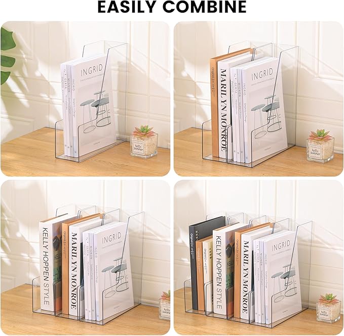 CiWiVOKi Vertical File Holder, 4 pack - Image 6