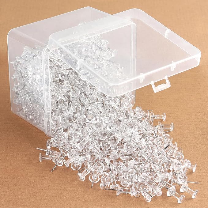 ZZTX Push Pins 500-Pack, Steel point, - Image 5