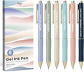 Taja Gel Pens, 0.5mm Fine Point Smooth Writing Pens by Taja