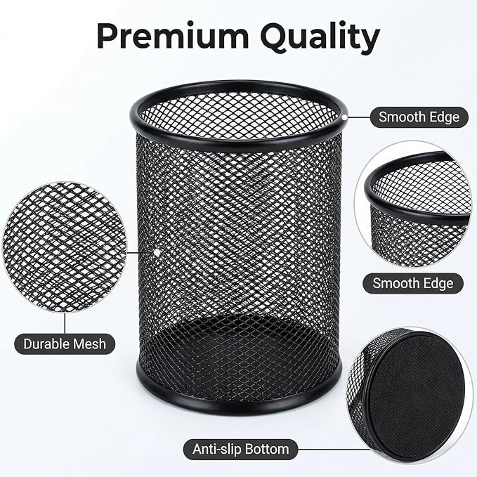 Pen Holder Mesh Pencil Holder Metal Pen Holder Pencil Holder - Image 9