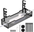Under Desk Cable Management Tray, No Drill Mesh Desk Cable Tray, Wire by Unknown