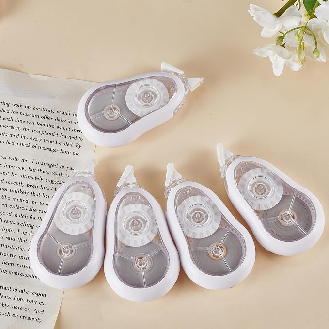 White Correction Tape, 5 Pack, 65.62 Feet Correction Tape - Image 5