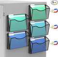 Gawerk Magnetic Wall File Folder, No Drilling Hanging Metal Document Paper Mail by Gawerk