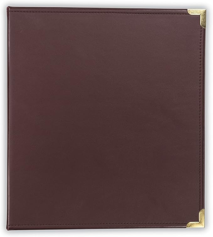 Samsill Classic Collection Leather 3 Ring Binder, Executive Presentation - Image 5