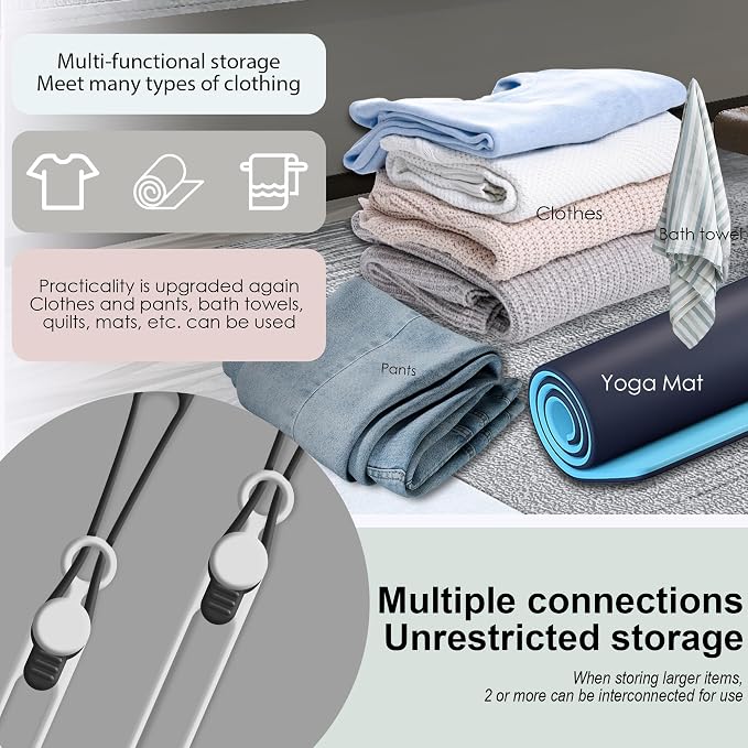 16Pcs 4.2" Silicone Cable Ties Cord Organizer - Image 4