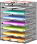 Lavatino 8-Tier Office Desk File Organizer, Letter Tray Paper Organizer by Lavatino