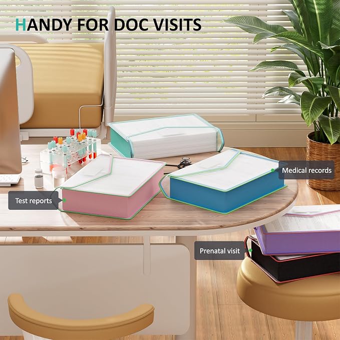 ThinkTex Plastic Expanding File Folder, Transparent envelopes - Image 7