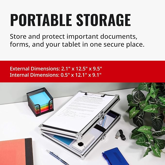 Vaultz Locking Storage Clipboard - Image 8