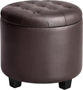 SONGMICS Round Ottoman, Ottoman by Unknown