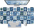 Large Mouse Pad for Desktop, Cute Desk Mat Pad Protector for Work & Gaming by Zapdesk