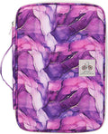 JAKAGO A4 Travel Portfolio Multifunctional Document Organizer Zippered Case by JAKAGO