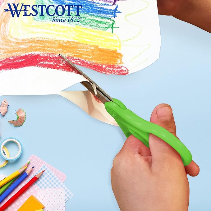 Westcott Hard Handle Kids Scissors - Image 6