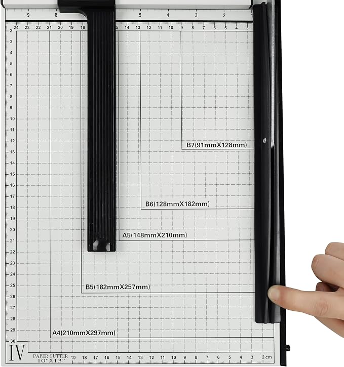 Precision Paper Cutter for A4/B5/A5/B6/B7, 10x13 inches, 70GSM Capacity - Image 3