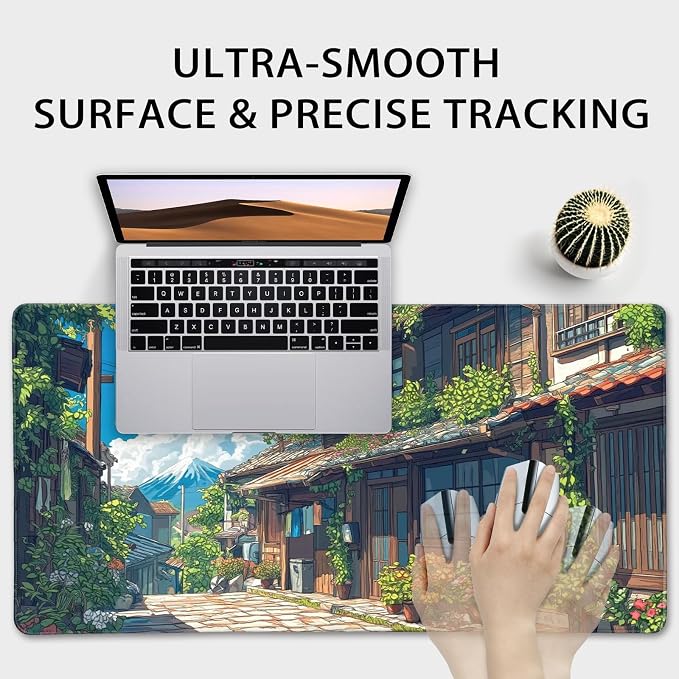 Japanese Street Scene Large Gaming Mouse Pad 31.5"x15.7"｜XXL Desk Mat, Non-Slip - Image 5