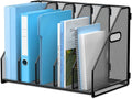 MINDEPOT Desk File Organizer Metal Desk Magazine Folder Holder by MINDEPOT
