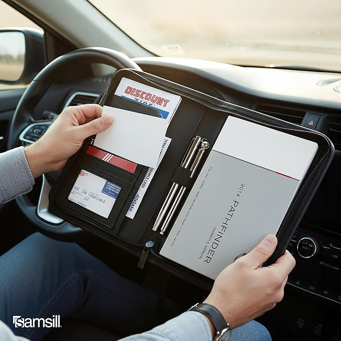 Samsill Car Registration and Insurance Holder, Owner's Manual Glove Box - Image 10