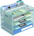 Docnest 5 Tier Mesh Desk Organizer- Letter Tray by DocNest