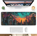 Desk Mat, Big Desk Pad, 31.5x11.8 Inches Extended Big Gaming Mouse Pad by stanploe
