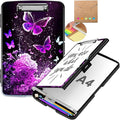 Clipboard with Storage, Heavy Duty Plastic Nursing Clip Board Foldable by Unknown
