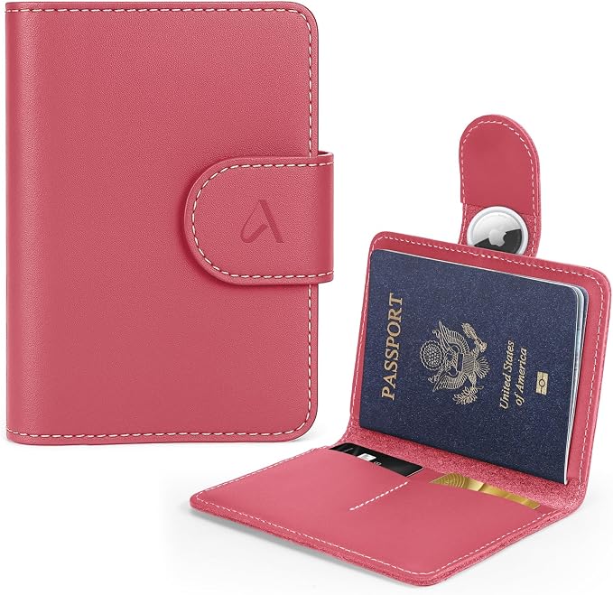 ALLIVE Rfid Passport Holder for Travel Women, Rfid Passport Cover Wallet by ALLIVE