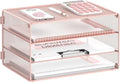 DALTACK 3 Tier Letter Tray Paper Organizer by DALTACK