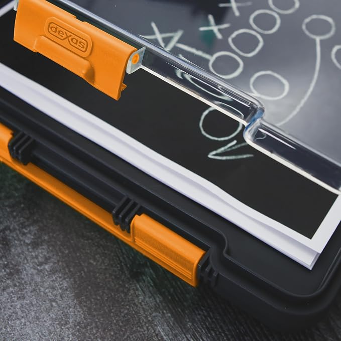 Dexas Clearview Clipcase Dry Erase clipboard, 13.75 x 9.5 Inch, Stay Organized - Image 6
