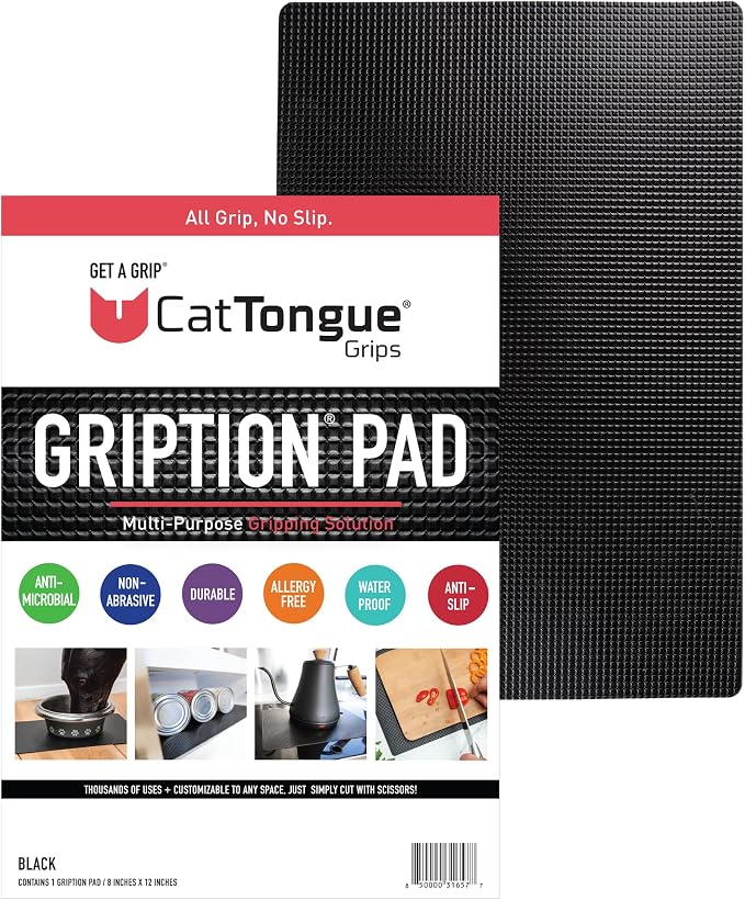 CatTongue Grips Non-Adhesive Anti-Slip Mat by CATTONGUEGRIPS