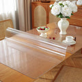 OstepDecor Frosted Clear Table Cover Protector 48 x 48 Inch, 1.5mm Thick by OstepDecor