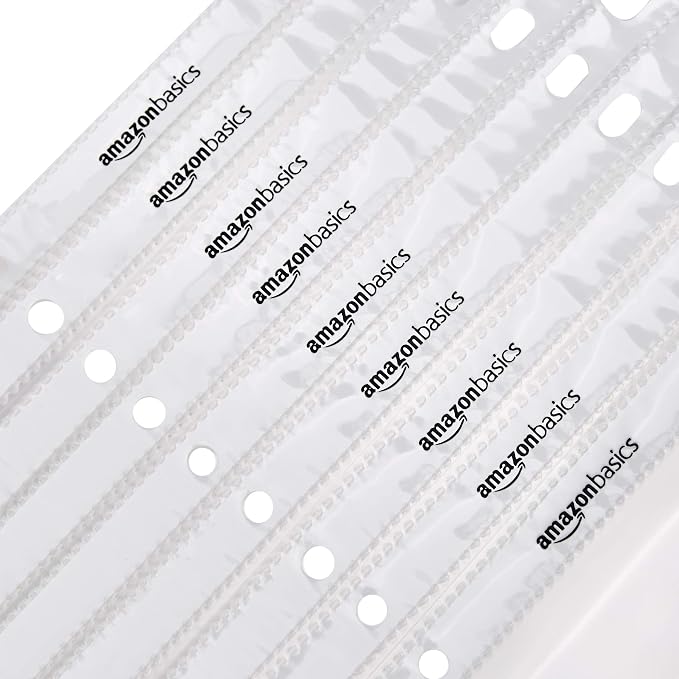 Amazon Basics Sheet Protectors for 3 Ring Binder, Lightweight, Letter Size - Image 5