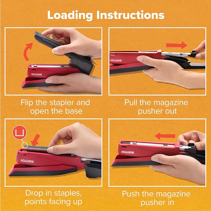 Bostitch Office Executive 3 in 1 Stapler, Includes 210 Staples and Integrated - Image 8