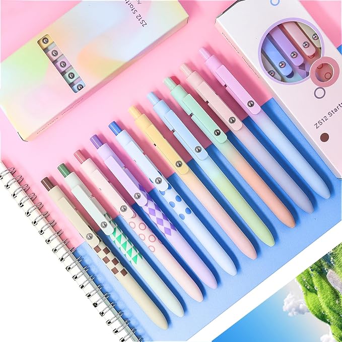 YOXMJDB Gel Pens, High-End Series 0.7mm Black Ink Pens - Image 5
