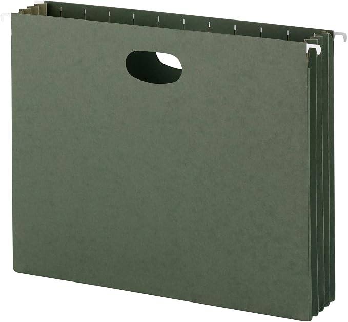 Smead Hanging File Pocket with Full-Height Gusset, 3-1/2" Expansion, Letter Size by SMEAD
