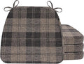AAAAAcessories D-Shaped Chair Cushions, Machine-Washable Cover by AAAAAcessories