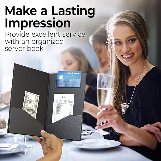 Check Presenters for Restaurants Bulk 40 Pack - Image 7