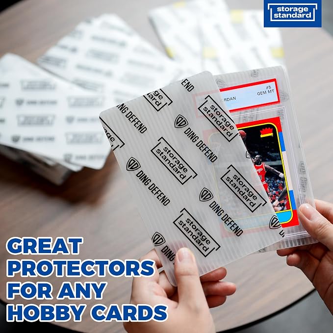 Card Protectors Trading Cards Shipping Supplies, Plastic Semi Rigid Card Holder - Image 8